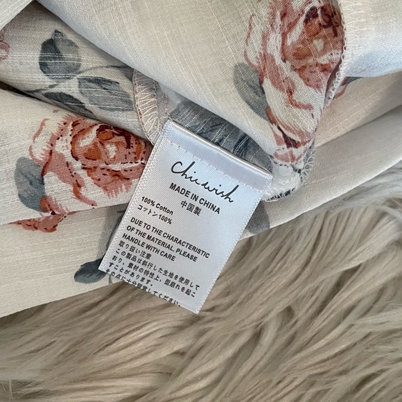 NWT | Chicwish Floral Top - Picture 11 of 15